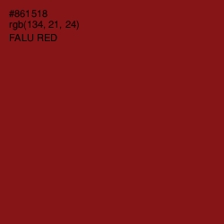 #861518 - Falu Red Color Image